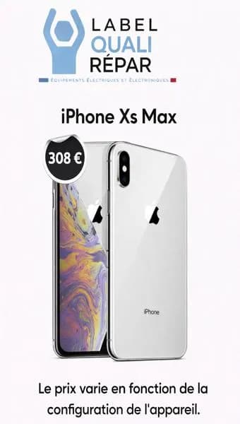 iPhone Xs Max Argent Reconditionné