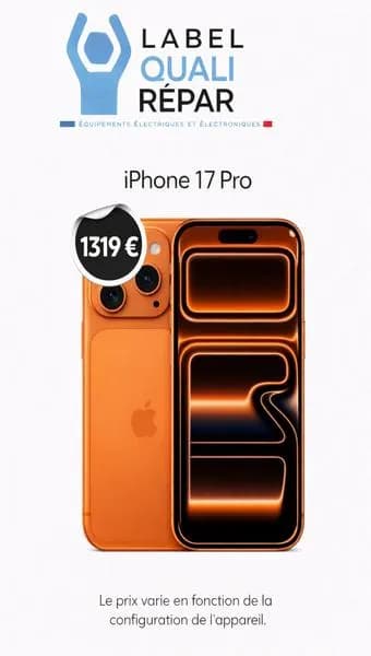 iPhone 17 Pro Orange Reconditionné
