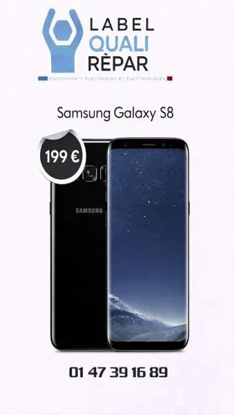 Samsung Galaxy S8 Noir Reconditionné