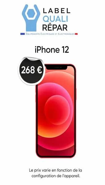 iPhone 12 Rouge Reconditionné