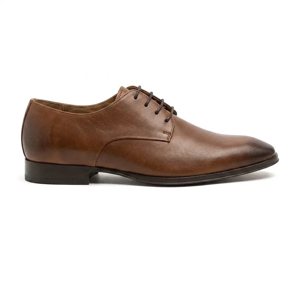 Derby Cuir Brun