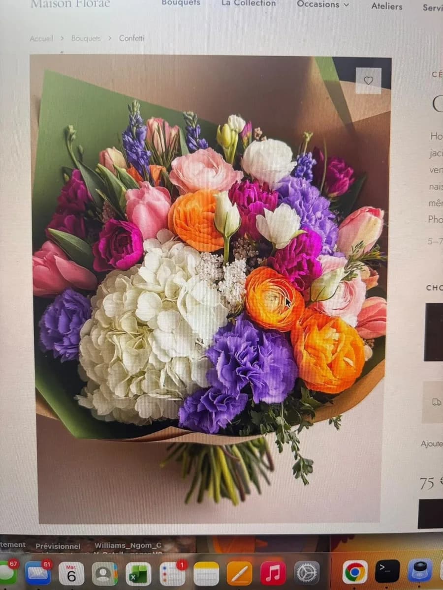 Bouquet coloré